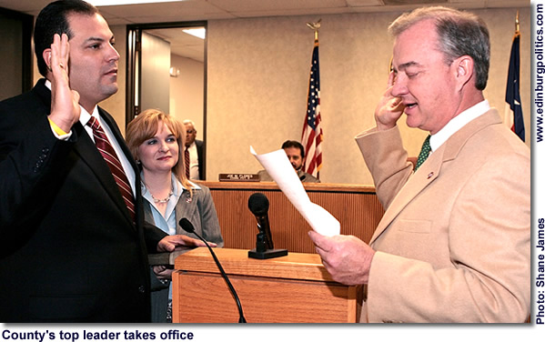 Countys top leader takes office - Titans of the Texas Legislature Countys top leader takes office - Titans of the Texas Legislature