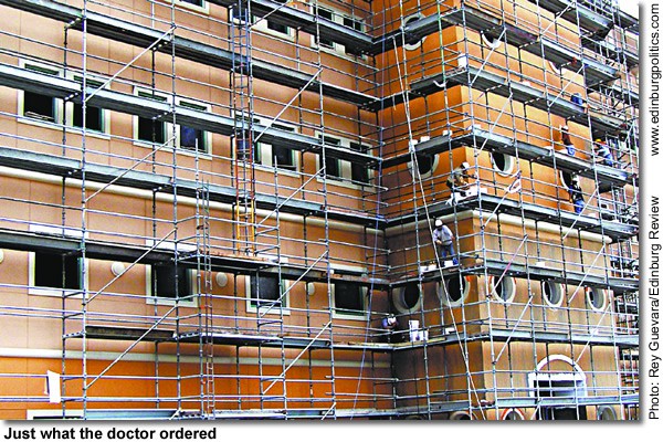 Work on Women's Center boosts Edinburg construction to $42.7 million in January 2007 - Titans of the Texas Legislature doctorordered.jpg