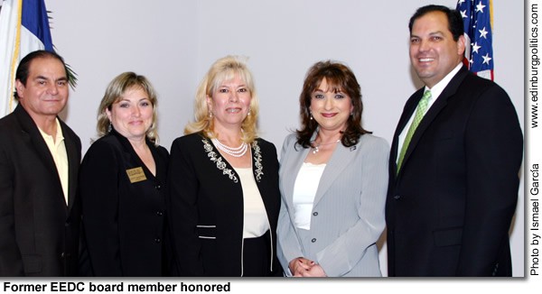Mike Allen resigns from Texas Border Coalition to battle illness; will remain on STC Board of Trustees - Titans of the Texas Legislature eedcmemberhonored.jpg