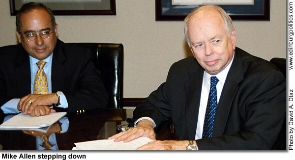 Mike Allen resigns from Texas Border Coalition to battle illness; will remain on STC Board of Trustees - Titans of the Texas Legislature mikeallen.jpg