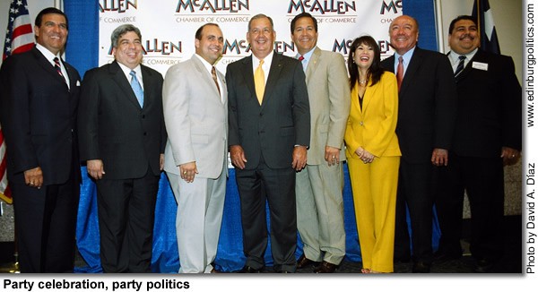 In anticipation of possible Democratic challenge, Rep. Peña defends working with GOP leadership - Titans of the Texas Legislature partypolitics.jpg