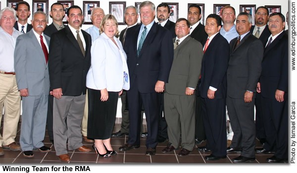 Sen. Hinojosa to hold campaign kick-offs September 6 in Corpus Christi; September 13 in McAllen - Titans of the Texas Legislature winningteamrma.jpg