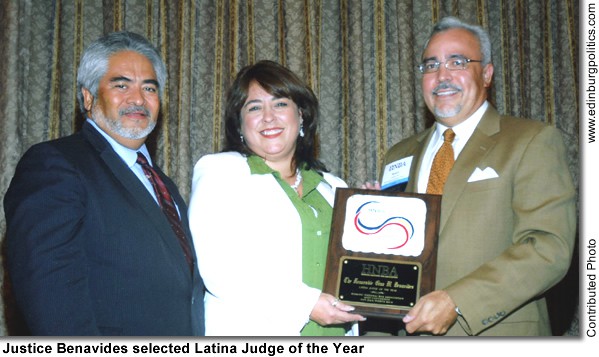 Judge Criss says Justice Yañez would make Texas history by challenging GOP instead of fellow Democrat in election for state Supreme Court - Titans of the Texas Legislature judgebenavidez.jpg