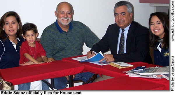 Election legal paperwork filed by Justice Yañez could result in Republicans kicking her off ballot - Titans of the Texas Legislature saenzpaperwork.jpg