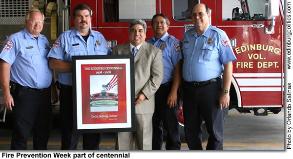 For state representative candidate Javier Villalobos, life's blessings measured by helping others succeed - fire station - Titans of the Texas Legislature